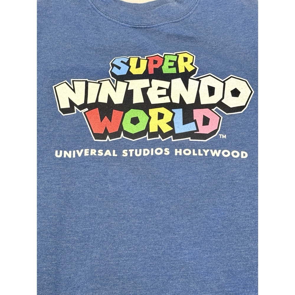 Universal Studios Super Nintendo World Sweatshirt Adult Small S Hollywood - Picture 2 of 7
